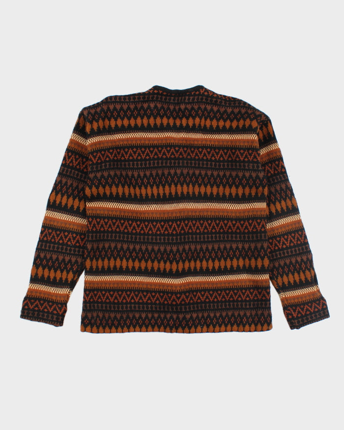 Vintage Norvyk Icelandic Wool Cardigan - M