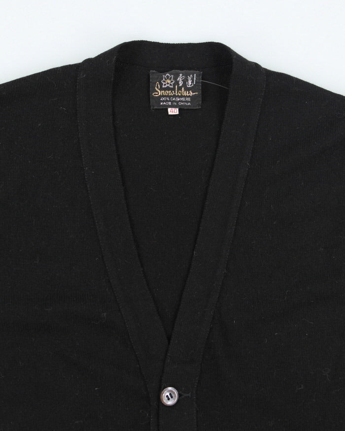 Vintage Snow Lotus Cashmere Tank Knit - M