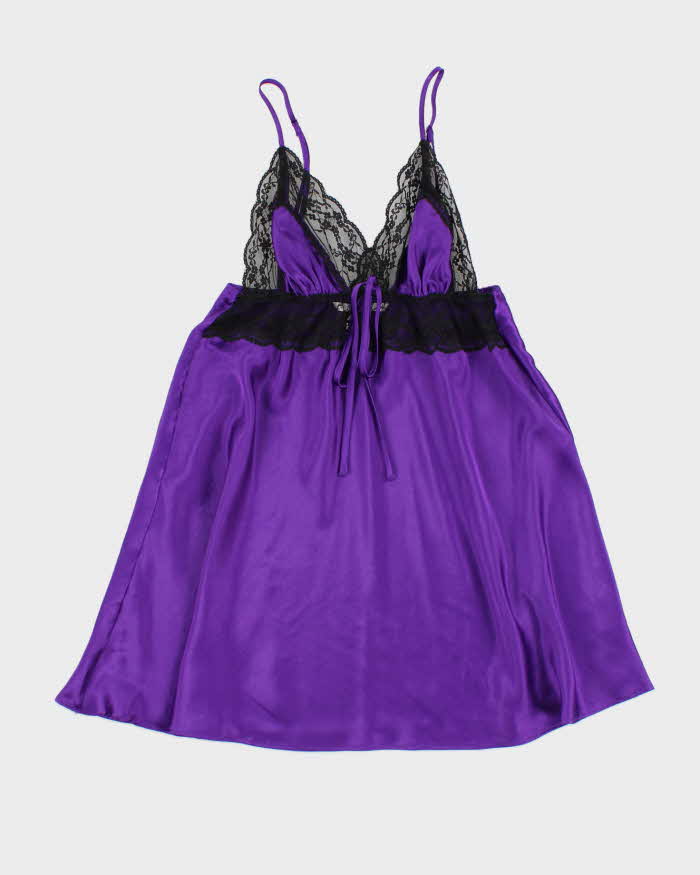 Y2k 00s Victoria's Secret Purple Lingerie Cami
