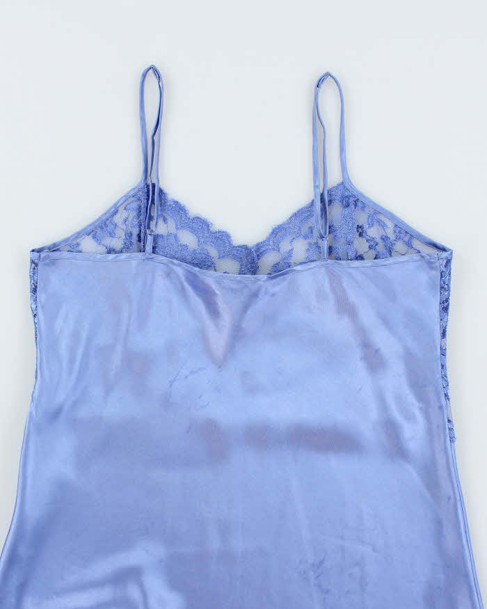 Vintage 90s Rose Passion Slip Dress - XL