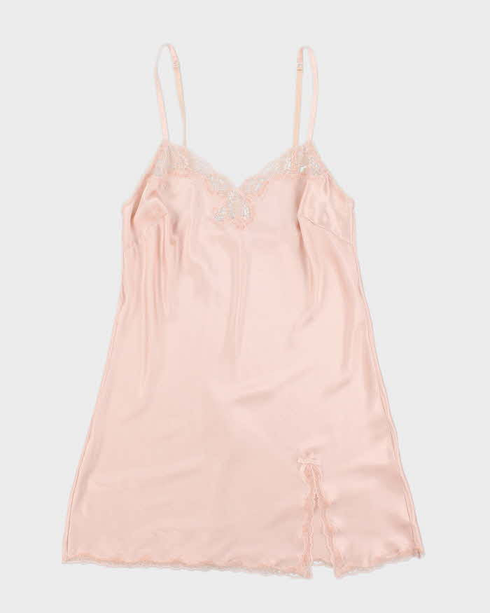 Victoria's Secret Powder Pink Satin Slip - M