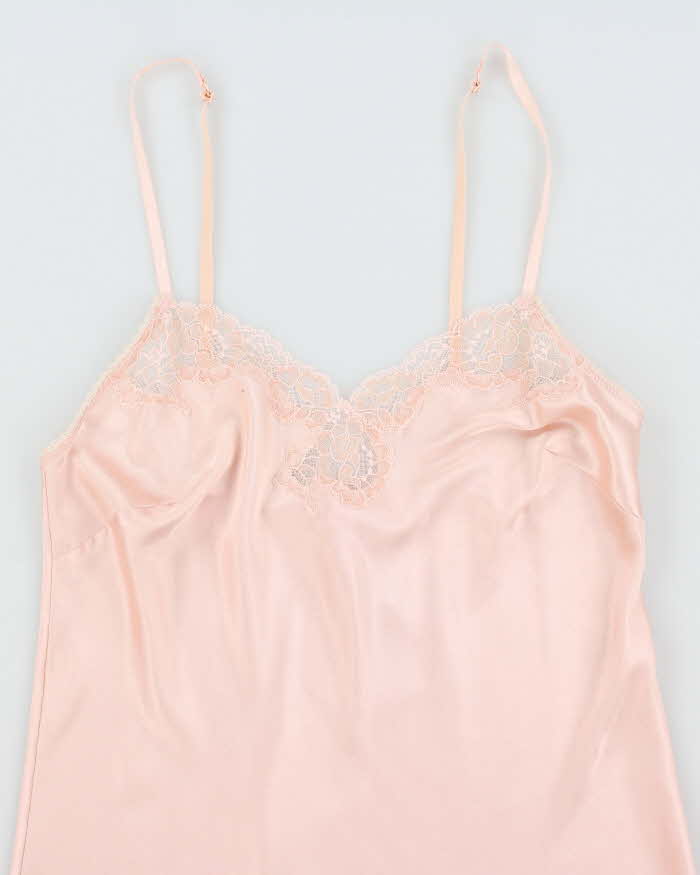Victoria's Secret Powder Pink Satin Slip - M
