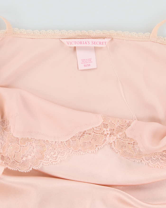 Victoria's Secret Powder Pink Satin Slip - M