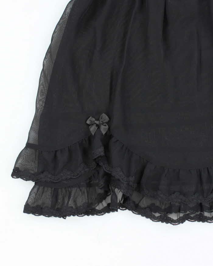 La Senza Black Sheer Babydoll Camisole - S