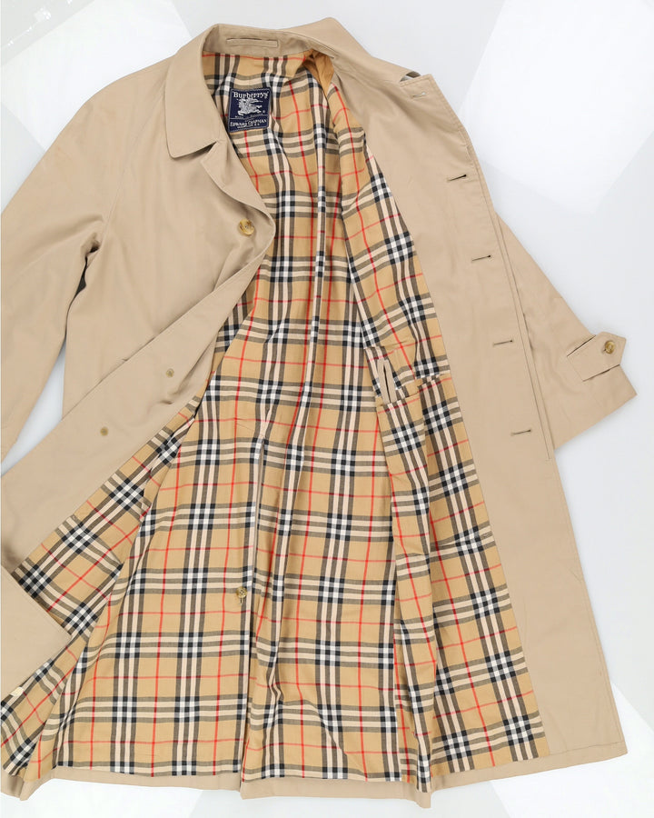 Vintage Burberrys Beige Trench Coat - L