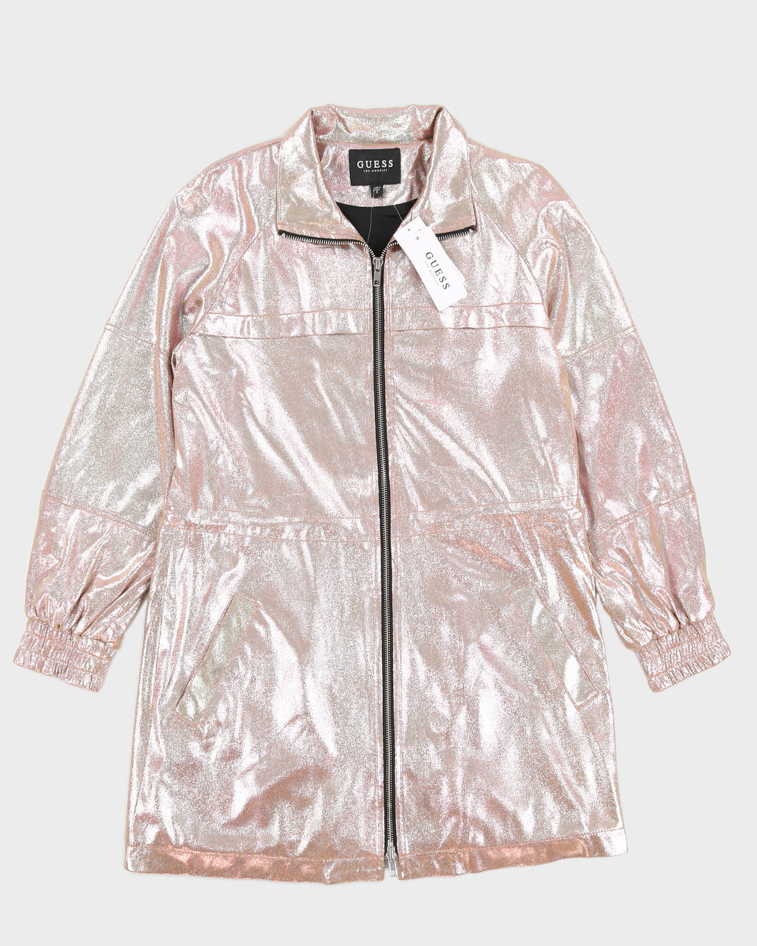 Deadstock Pink Iridescent Guess Jacket S Rokit