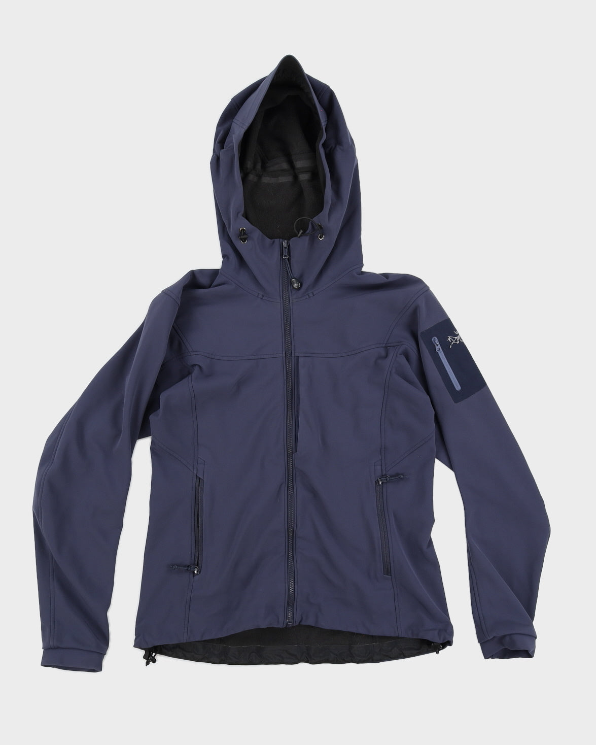 Arc'teryx Blue Hooded / Fleece Lined Jacket - M