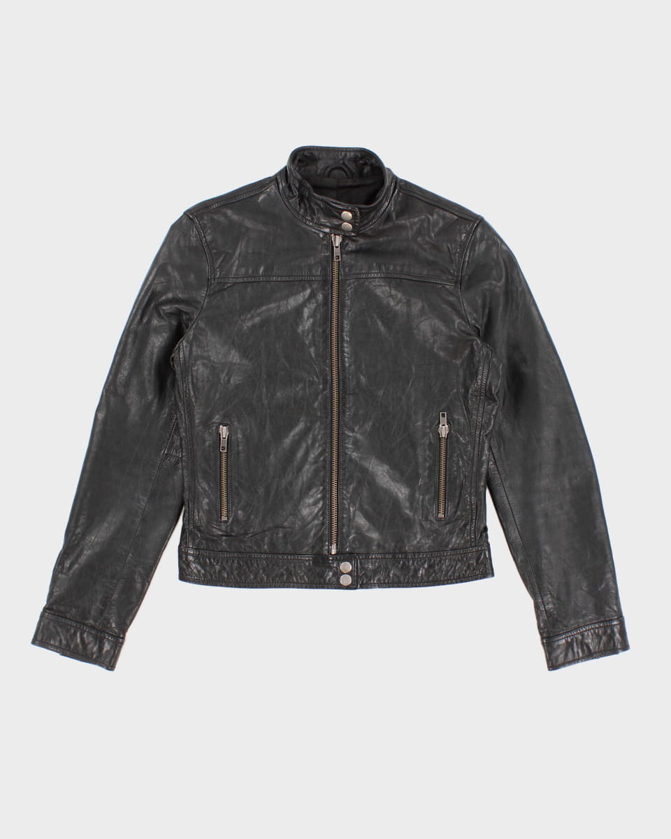 Vintage 90s Gap Leather Jacket - XS – Rokit