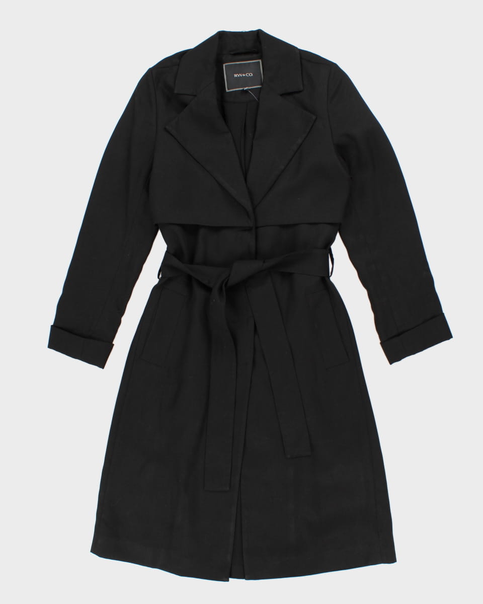 00s RW & Co Belted Overcoat - XS – Rokit