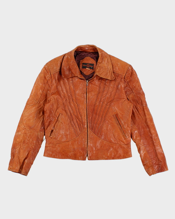 Vintage 80s Black Sheep Leather Jacket - M