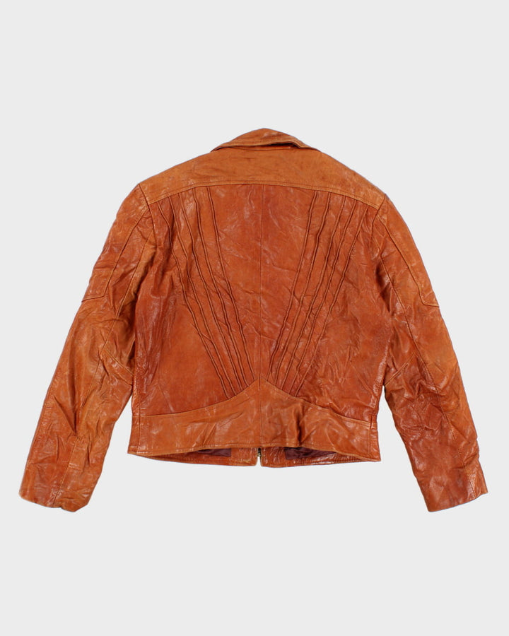 Vintage 80s Black Sheep Leather Jacket - M