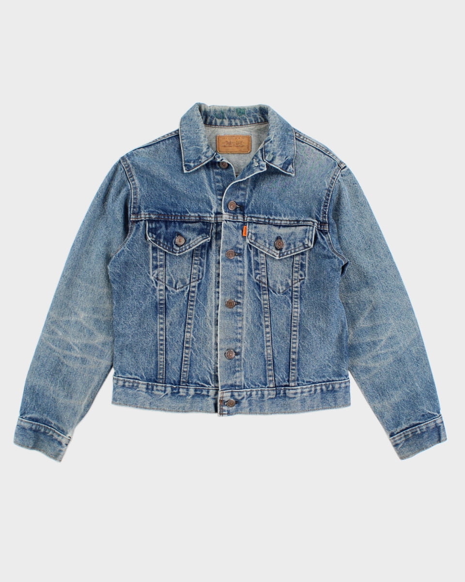 Levi's orange tab denim jacket cheap