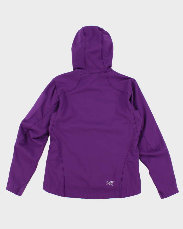 Womens Arc'Teryx Purple Zip Up Hoodie - S