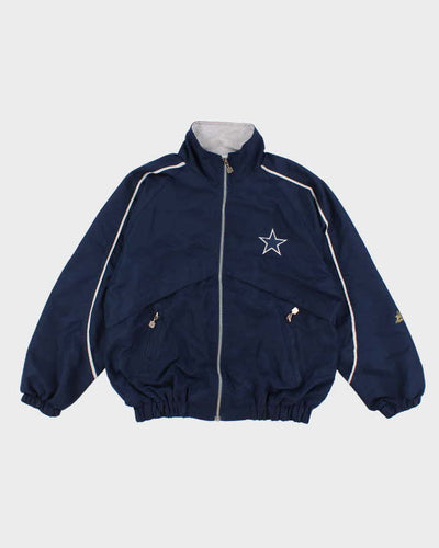Vintage Womans NFL Auri X Dallas Cowboys Zip UP Track Jacket - M