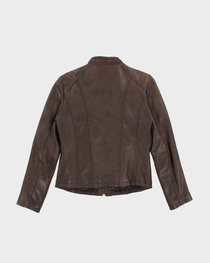 Vintage Woman's Brown Michael Kors Leather  Jacket - S