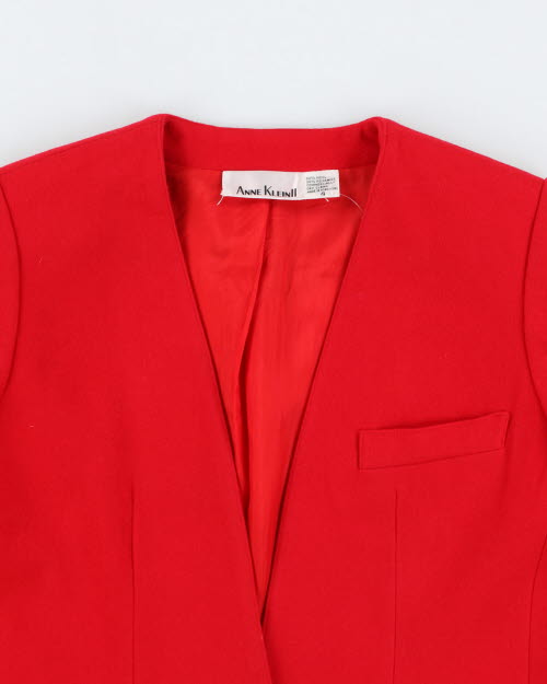 Vintage Anne Klein Wool Blazer - M