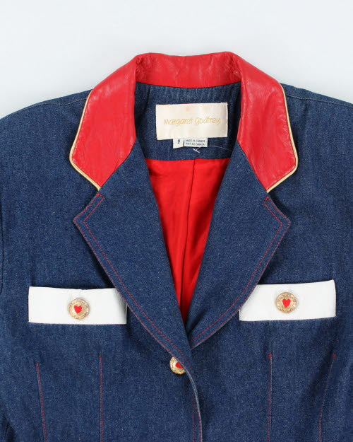 Margret Godfrey Denim Blazer Jacket - S
