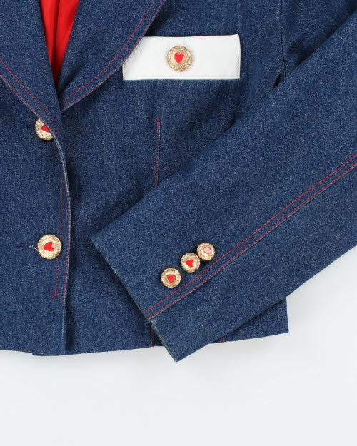 Margret Godfrey Denim Blazer Jacket - S