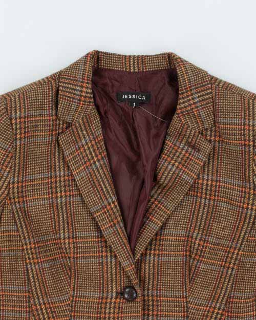 Jessica Woven Blazer Jacket - S