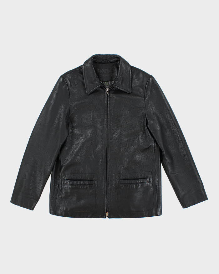 High Top All Saints Laverton Gafino Men's Leather Jacket