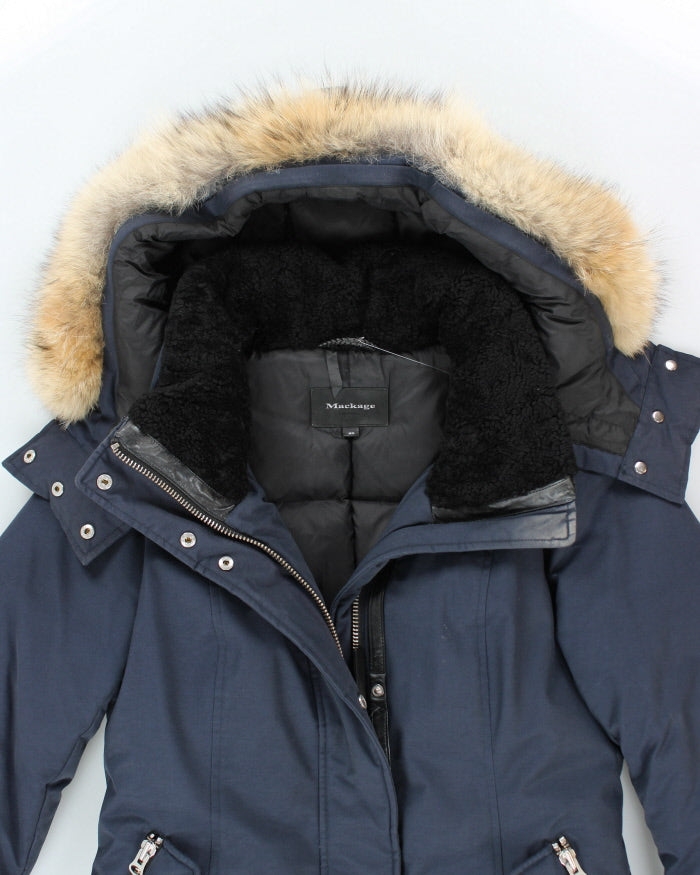 Vintage Women's Mackage Hooded Parka Style Jacket - M