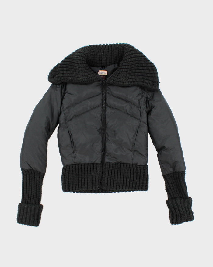 Vintage Y2K Buffalo Cropped Puffer Jacket - L