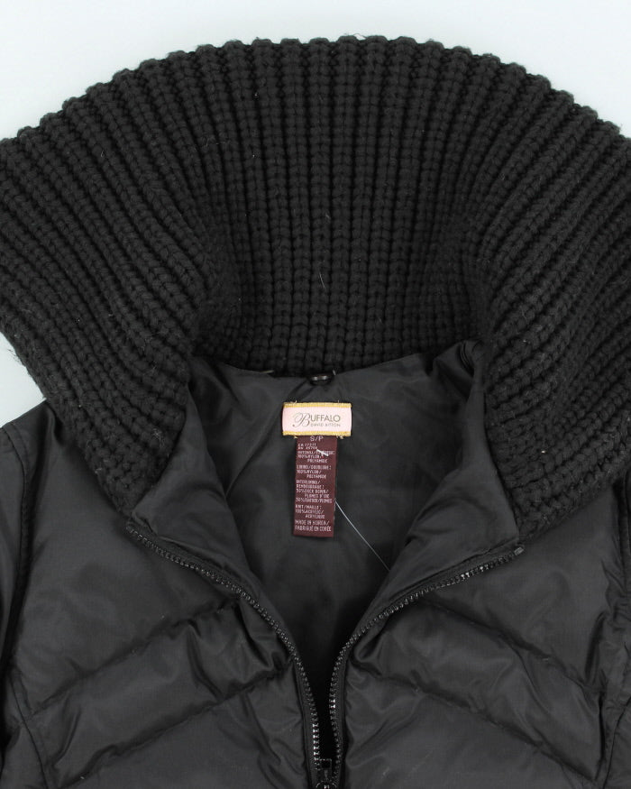 Vintage Y2K Buffalo Cropped Puffer Jacket - L