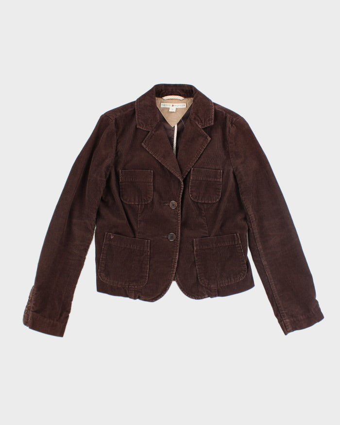 Tommy hilfiger brown corduroy jacket hotsell