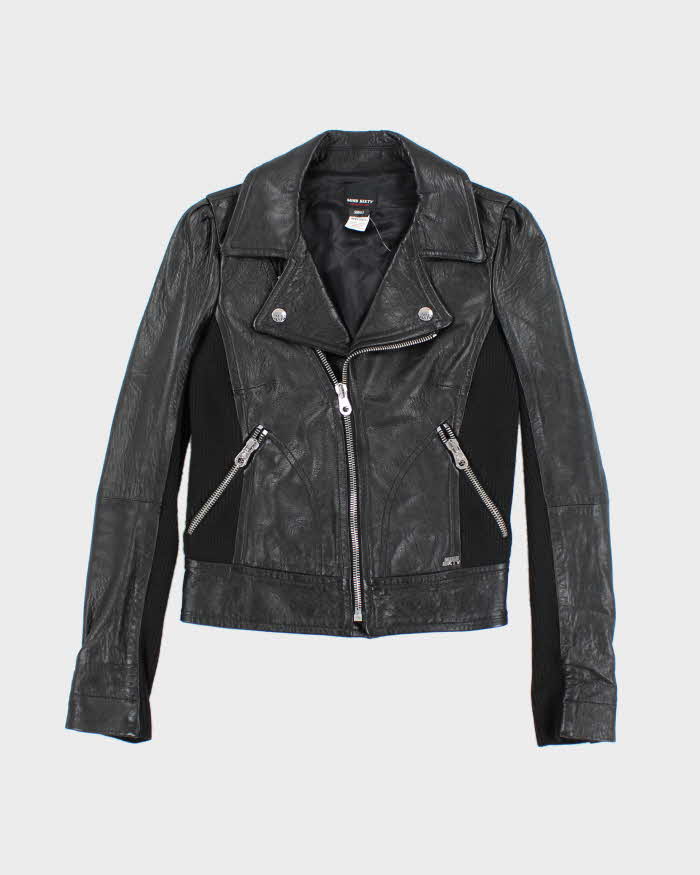 Vintage Y2k 00s Miss Sixty Leather Jacket - S – Rokit