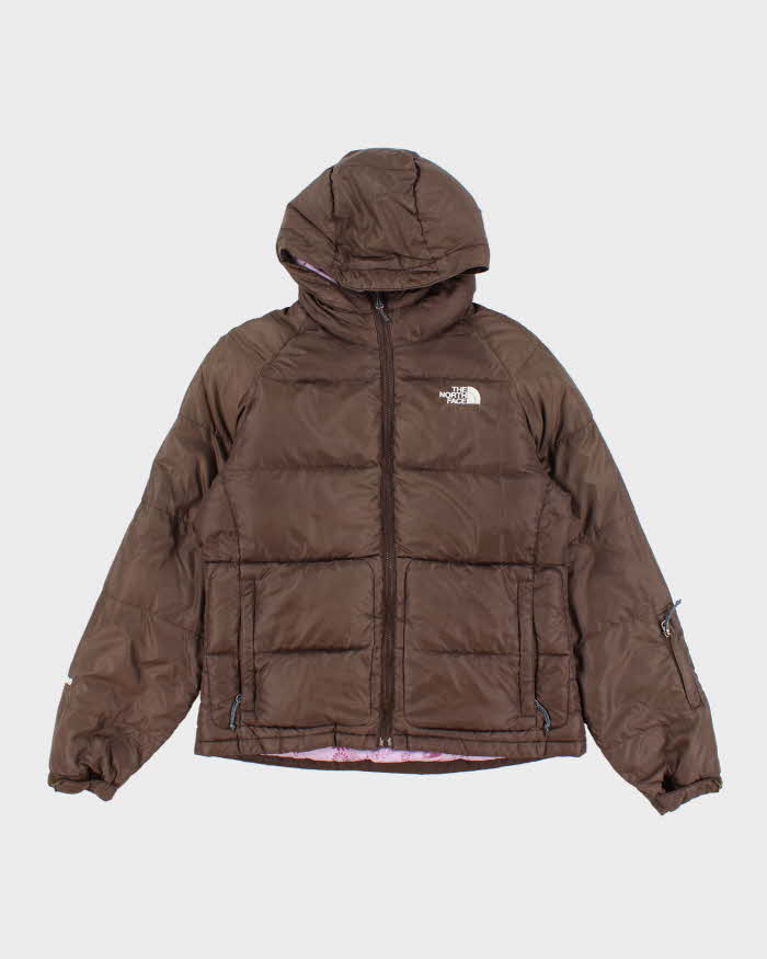 The North Face Brown Lightweight Puffer Jacket M