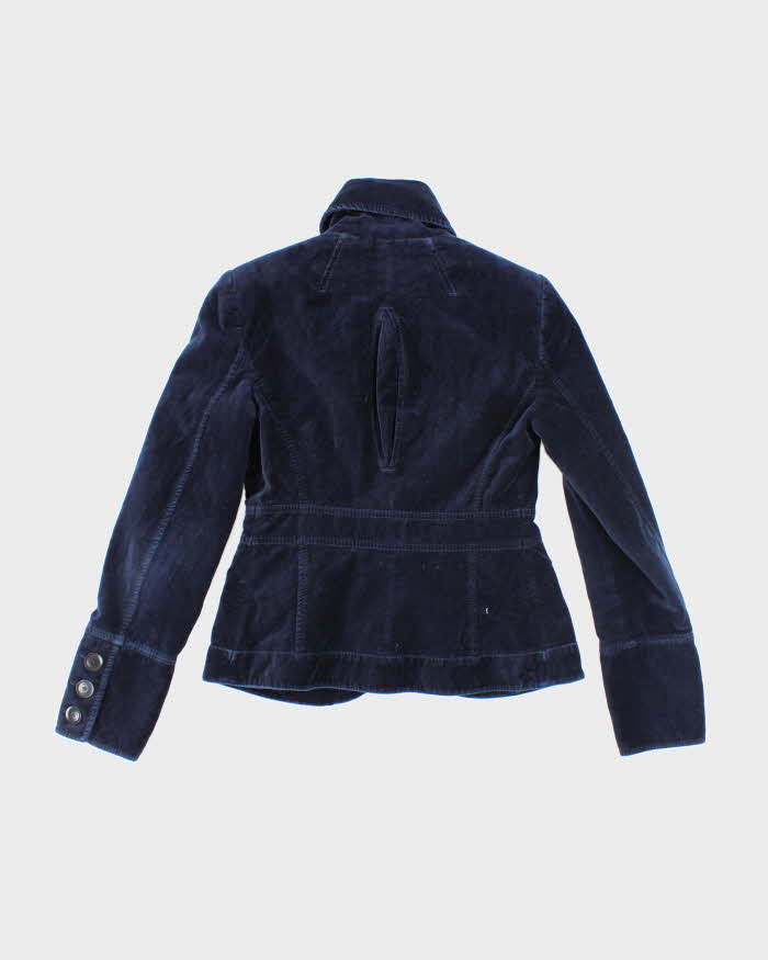 Vintage Y2k 00s Jane Norman Velvet Jacket - S