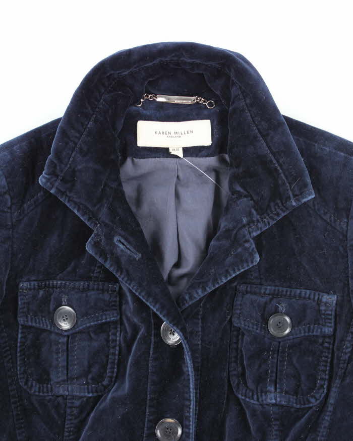 Vintage Y2k 00s Jane Norman Velvet Jacket - S