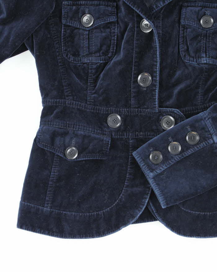 Vintage Y2k 00s Jane Norman Velvet Jacket - S