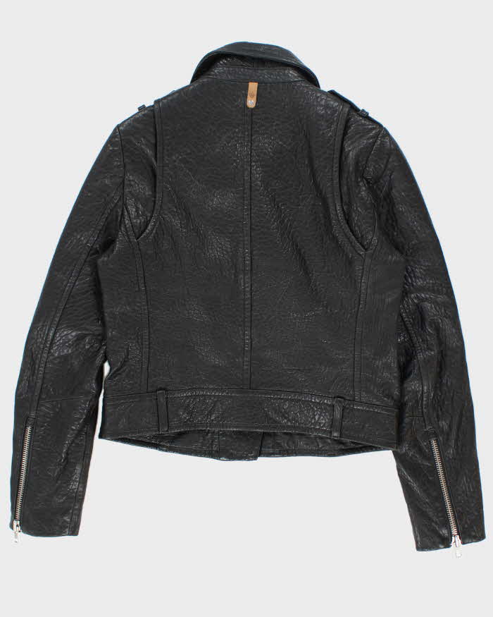 Mackage For Aritzia Pebbled Leather Jacket - M