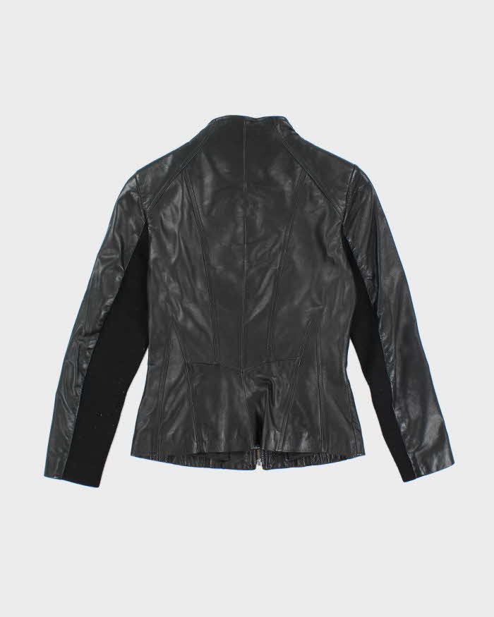 Vintage Y2K Danier Women's Slim Fit Leather Biker Jacket - XS