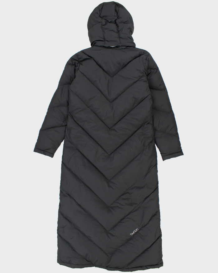 Vintage 2000's Burton Snowboards Long Hooded Puffer Jacket - S