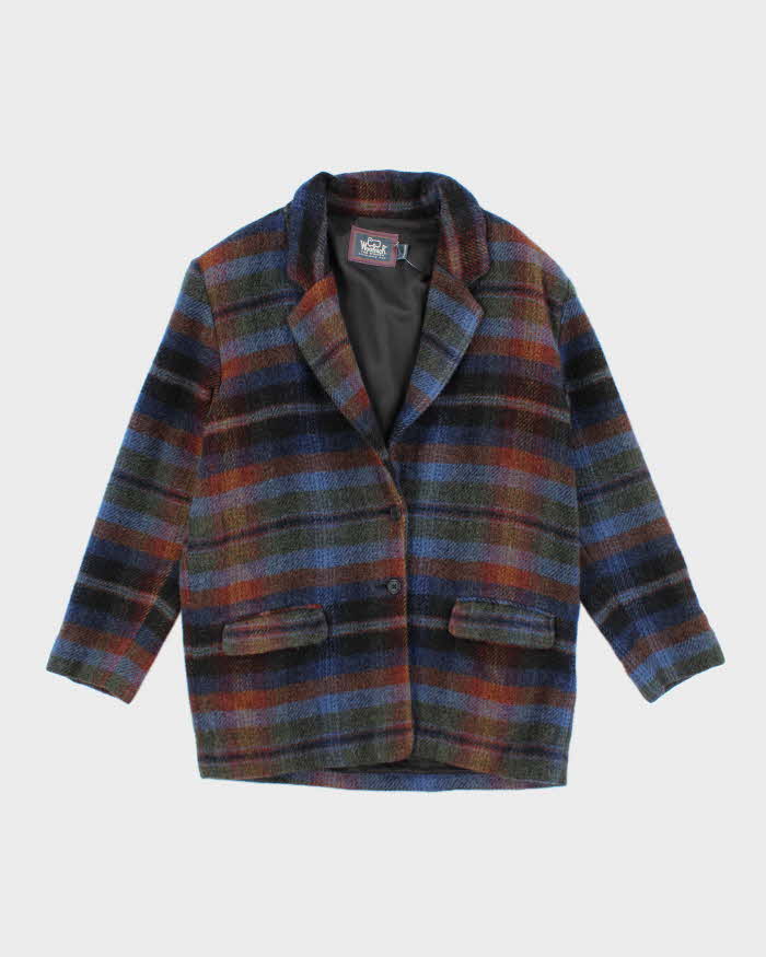 Vintage Woolrich Checked Boxy Jacket - XL