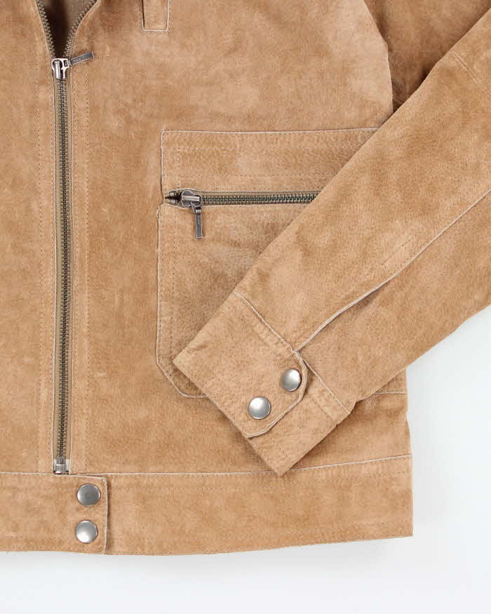 Vintage Denver Hayes Brown Suede Jacket - M