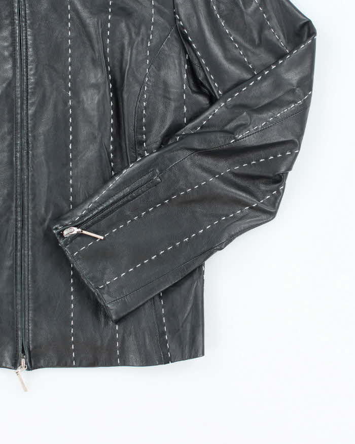 Vintage 90s Peter Nygard Lightweight Leather Jacket - L