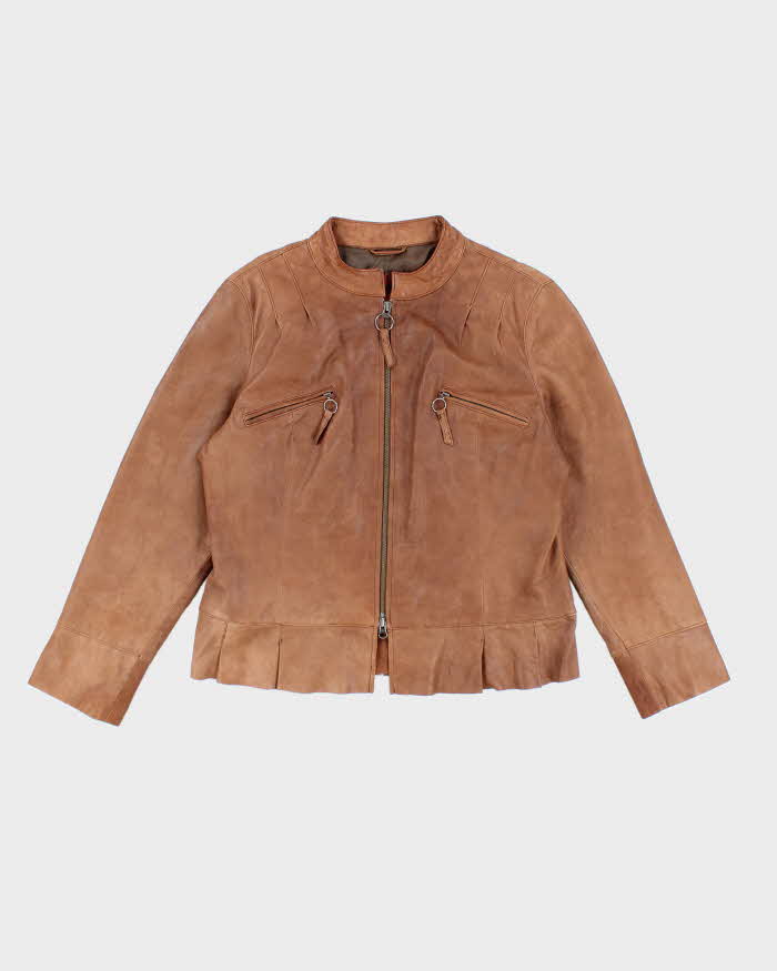 Vintage Y2k 00s Danier Lightweight Leather Jacket - XL