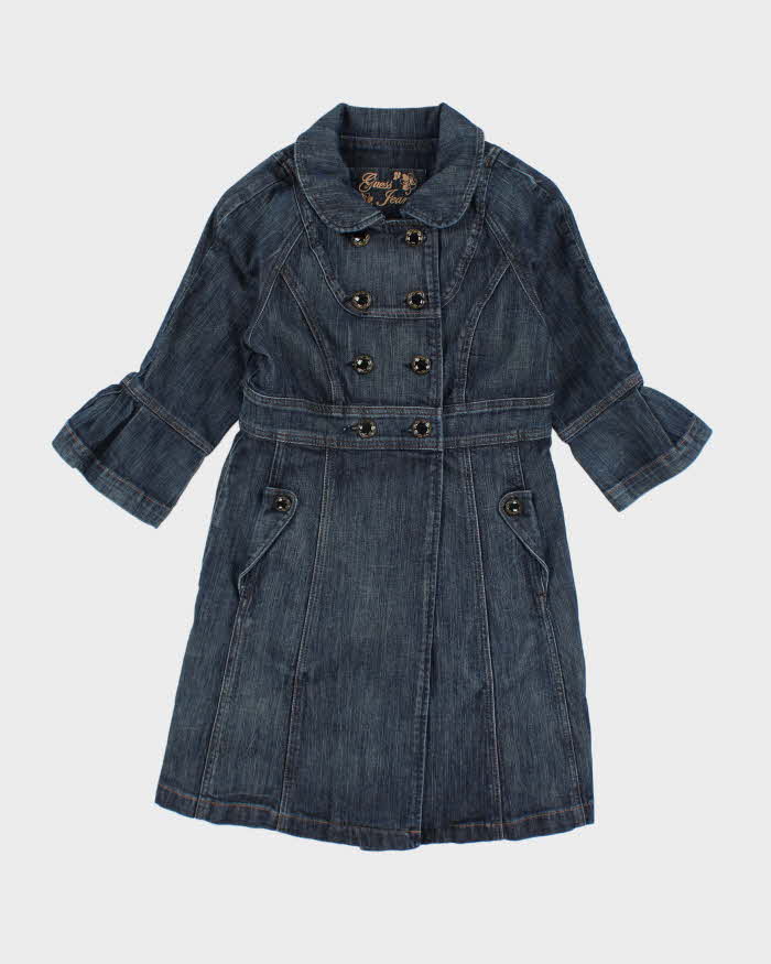 Vintage Y2k 00s Guess Jeans Short Sleeve Denim Jacket - S