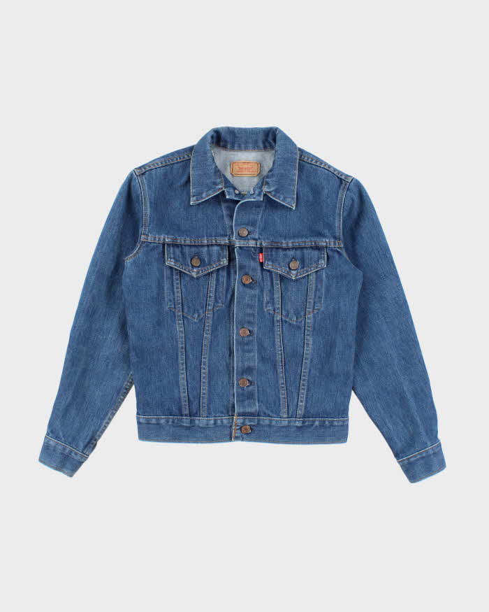 Vintage 70s Levi's Button Up Denim Jacket S - Main Image