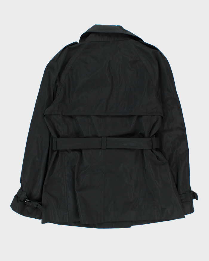 Vintage Women's Y2K 00s Dolce & Gabbana Double Breasted Short Trench Coat - XL