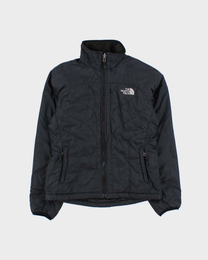 Vintage 00s The North Face Black Lightweight Primaloft Padded Jacket - XS