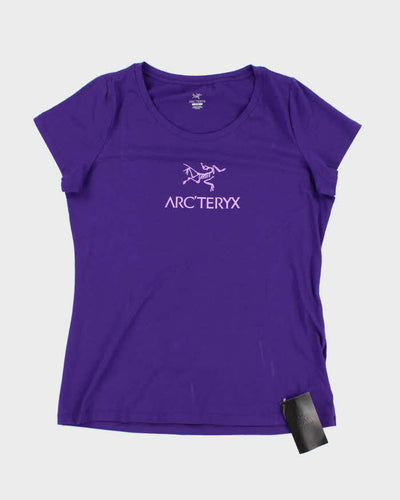 Deadstock Womens Purple Arc'teryx Shirt - L
