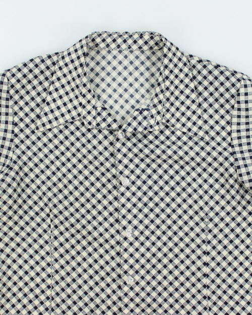 Vintage 70s Check Shirt - L
