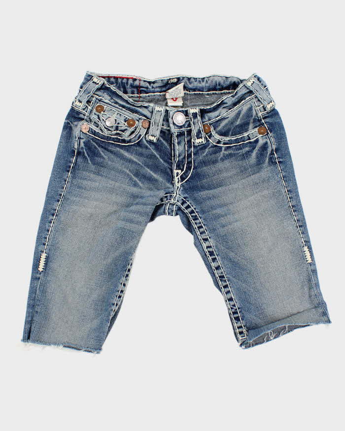 Y2k 00s True Religion Denim Shorts - W24 – Rokit