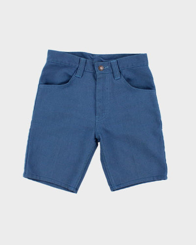 Vintage 70s Levi's Sta-Prest Black Tab Blue Shorts - W25