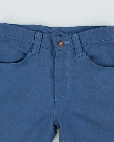 Vintage 70s Levi's Sta-Prest Black Tab Blue Shorts - W25