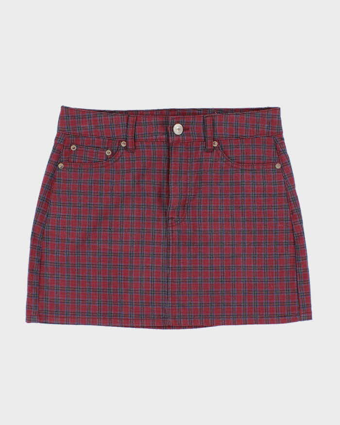 American Eagle Plaid Miniskirt S